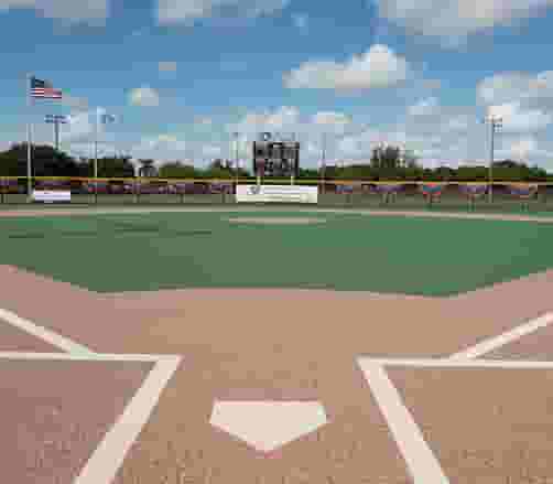 Baseball field at Tamiami Park